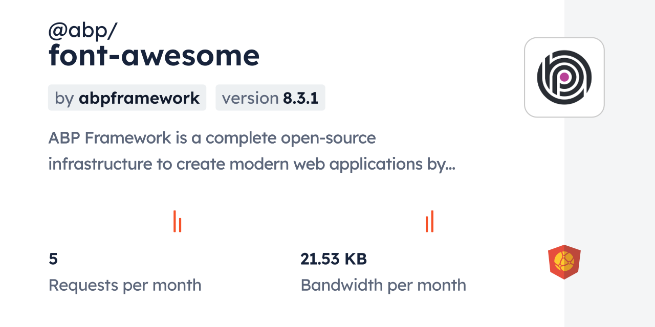 abp-font-awesome-cdn-by-jsdelivr-a-cdn-for-npm-and-github