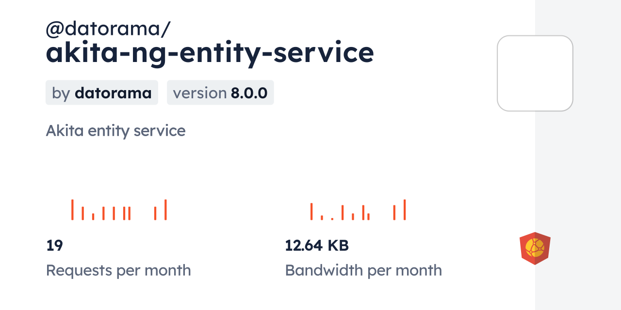 @datorama/akita-ng-entity-service CDN by jsDelivr - A CDN for npm and