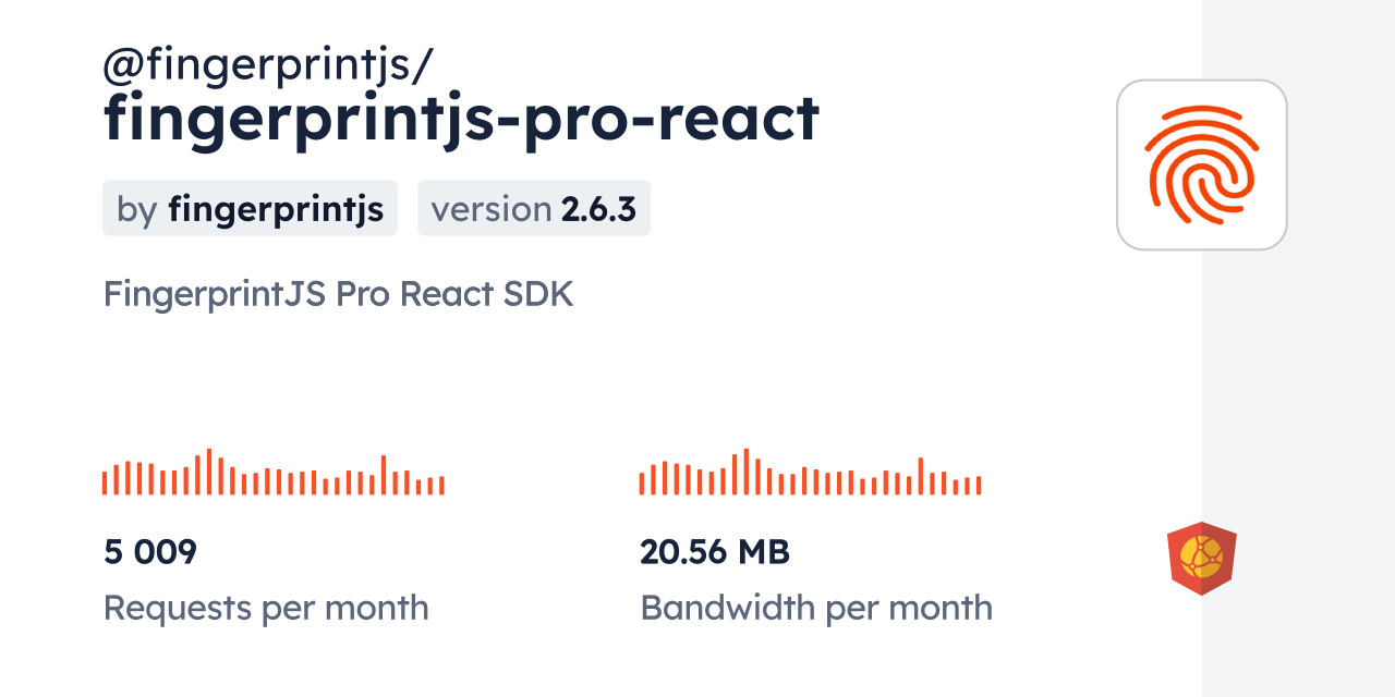 @fingerprintjs/fingerprintjs-pro-react CDN By JsDelivr - A CDN For Npm ...