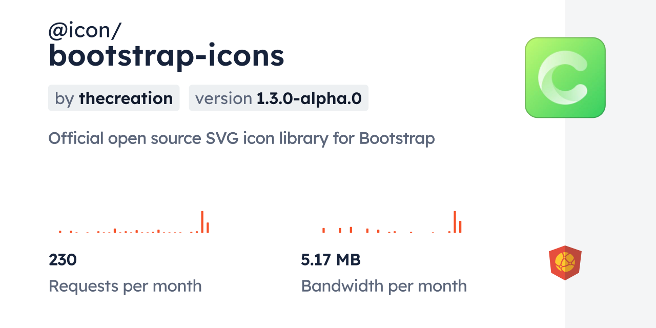 @icon/bootstrap-icons CDN by jsDelivr - A CDN for npm and GitHub