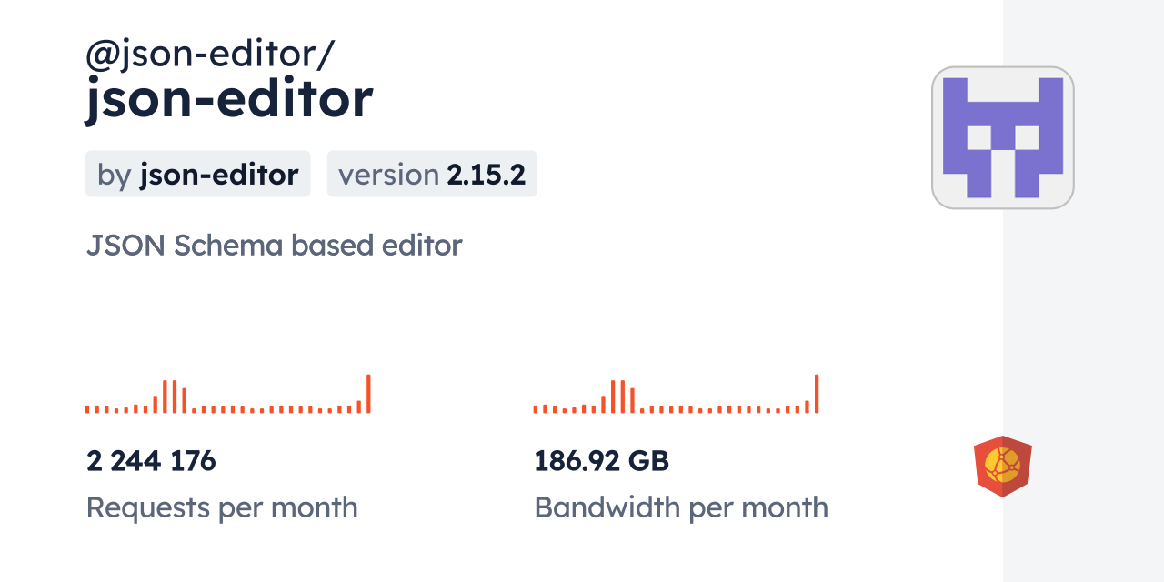 @json-editor/json-editor CDN By JsDelivr - A CDN For Npm And GitHub