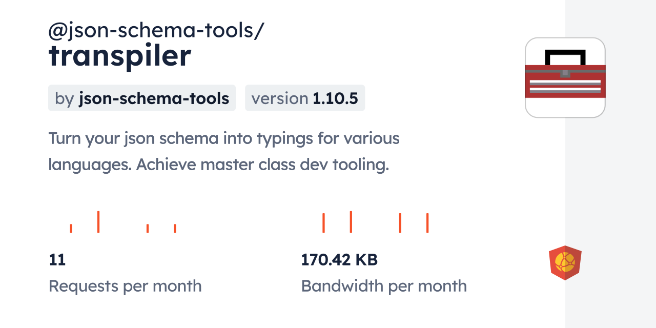 Json Schema Tools Transpiler Cdn By Jsdelivr A Cdn For Npm And Github