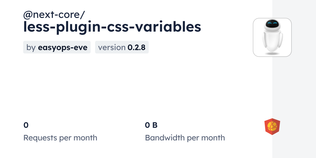 Next Core Less Plugin Css Variables Cdn By Jsdelivr A Cdn For Npm And Github