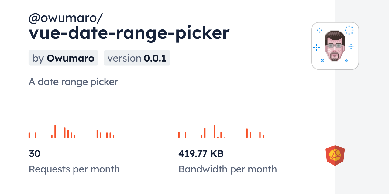 Vue Date Range Picker