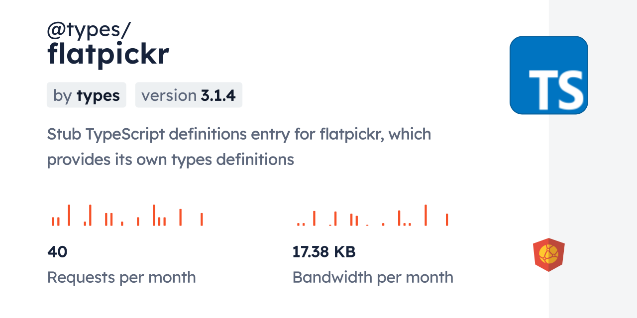 @types Flatpickr Cdn By Jsdelivr - A Cdn For Npm And Github