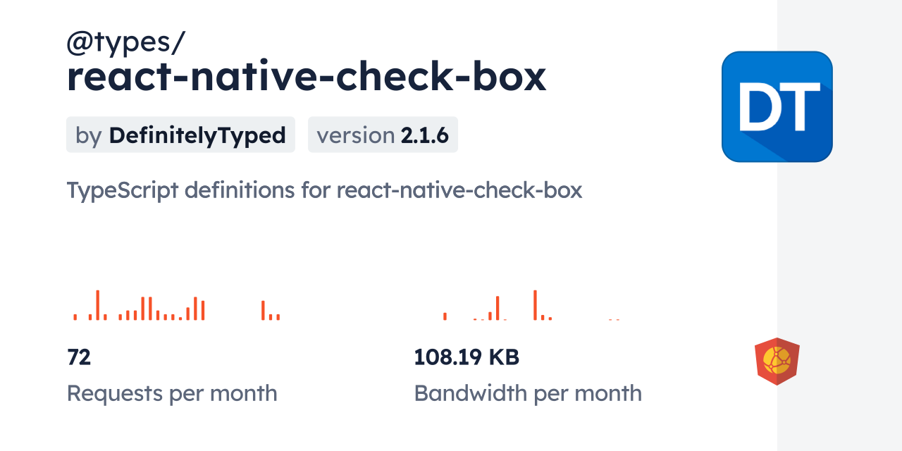  types react native check box CDN By JsDelivr A CDN For Npm And GitHub