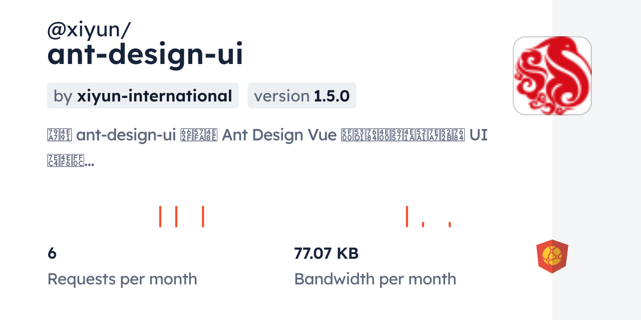 Xiyun Ant Design Ui Cdn By Jsdelivr A Cdn For Npm And Github