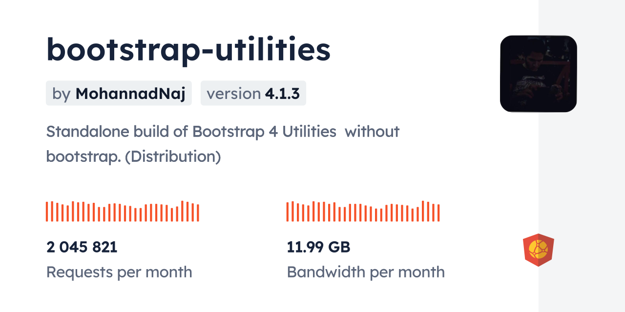 Bootstrap-utilities CDN By JsDelivr - A CDN For Npm And GitHub