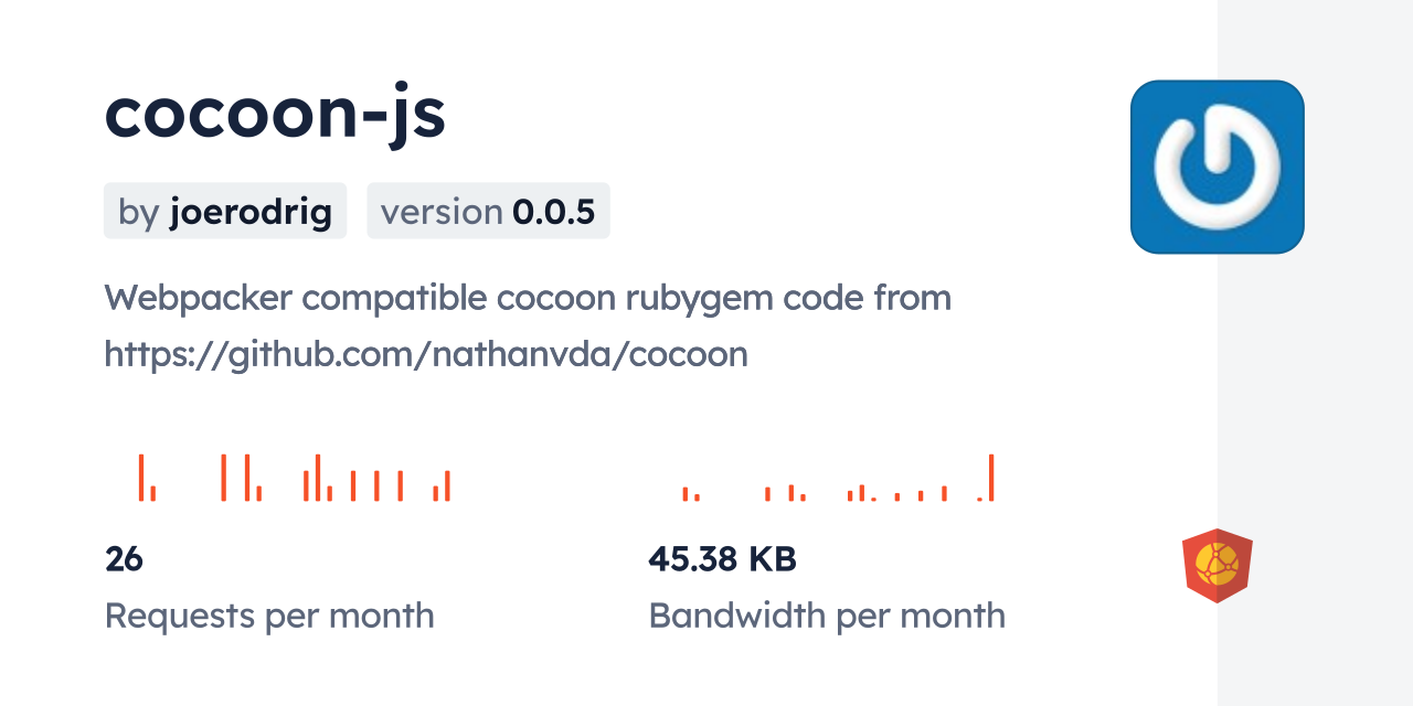 cocoon js CDN by jsDelivr A CDN for npm and GitHub