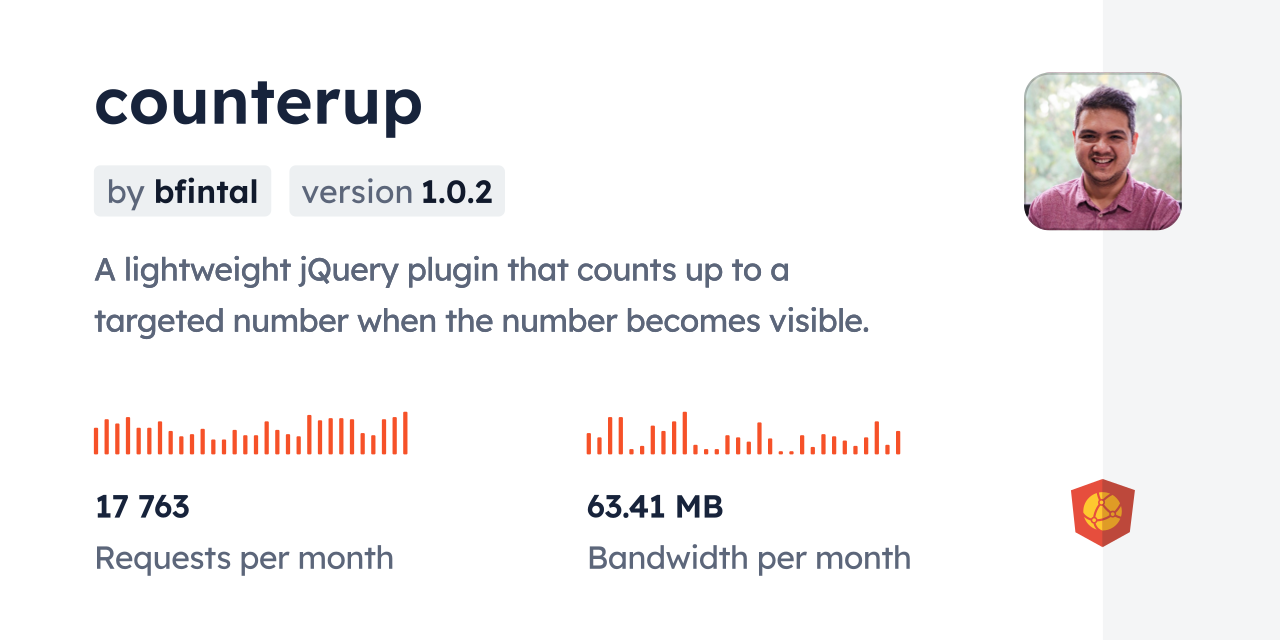 counter up js cdn