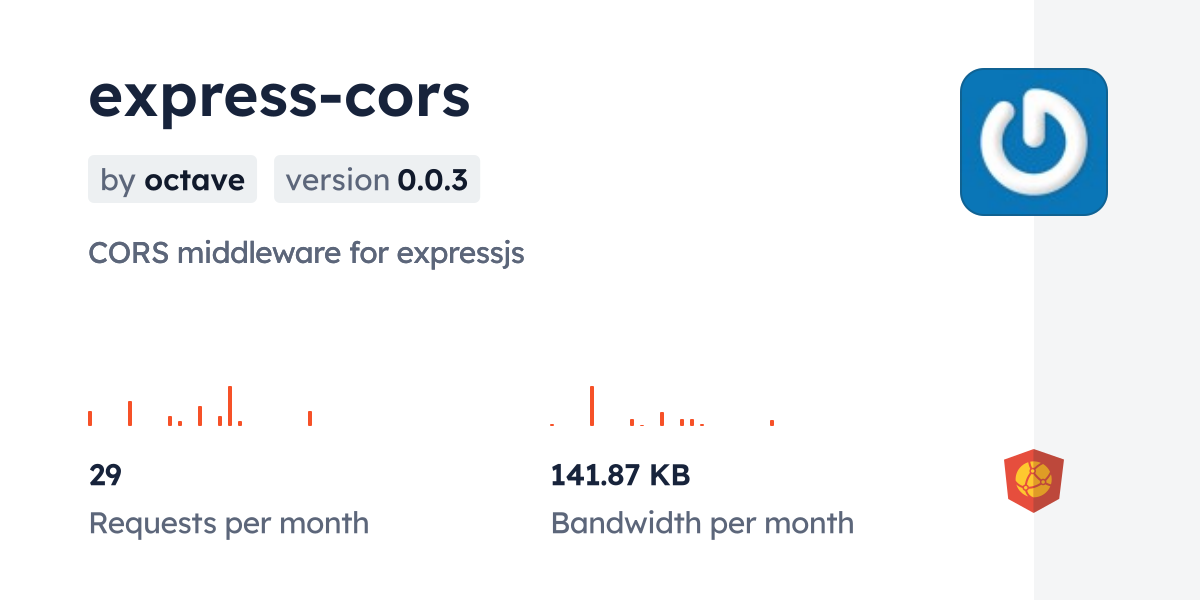 express-cors CDN by jsDelivr - A CDN for npm and GitHub