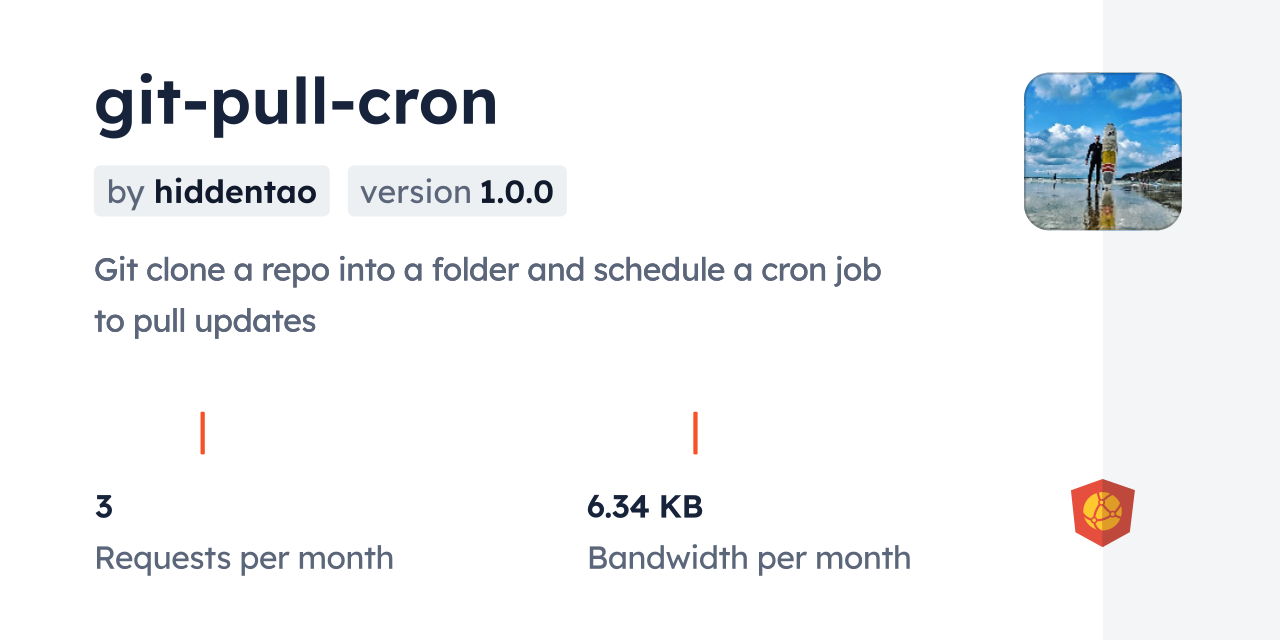 Git-pull-cron CDN By JsDelivr - A CDN For Npm And GitHub