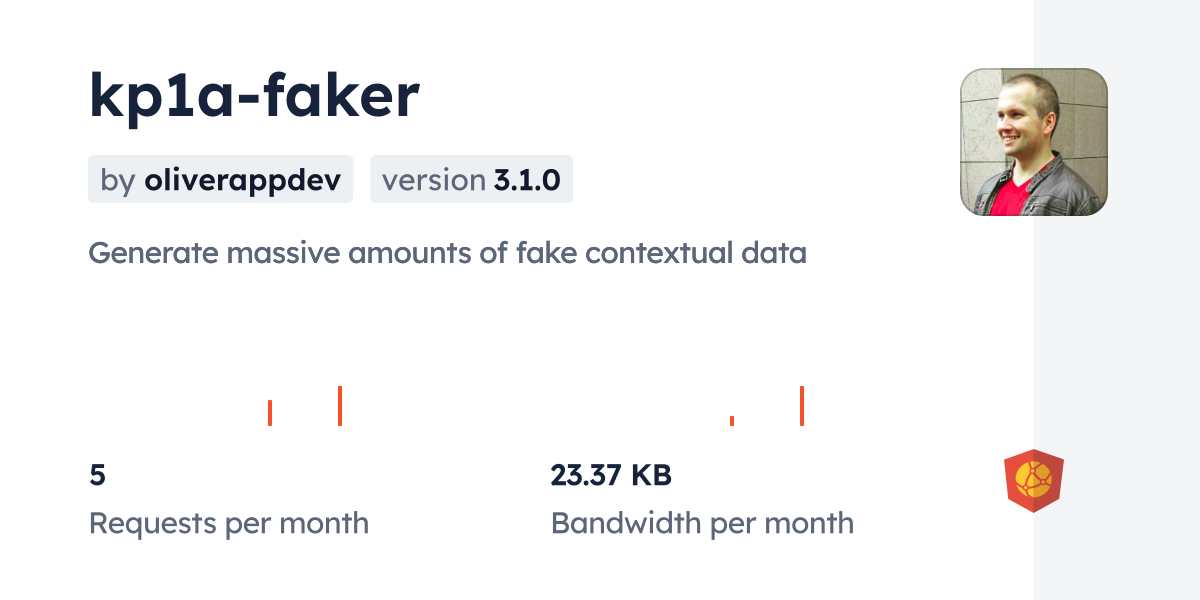 faker.js - Generate Massive Amounts of Fake Data