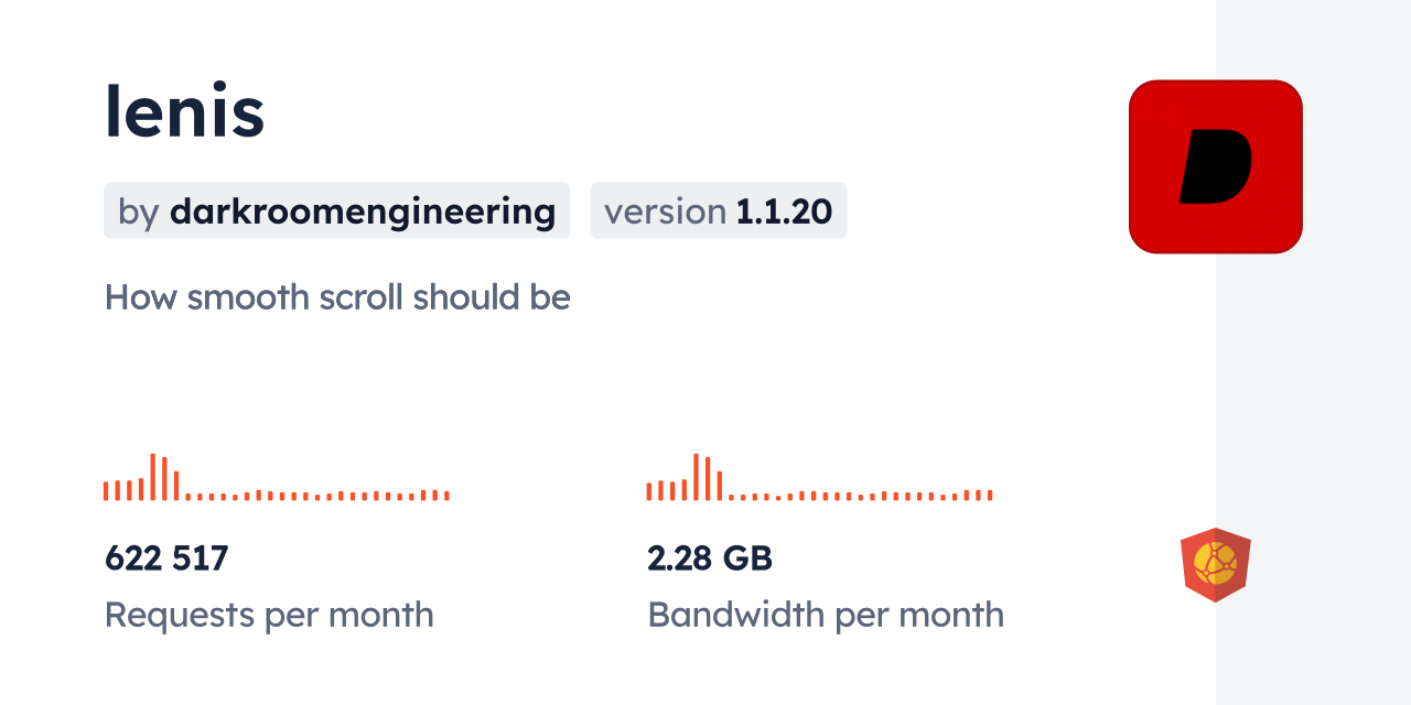 lenis CDN by jsDelivr - A CDN for npm and GitHub