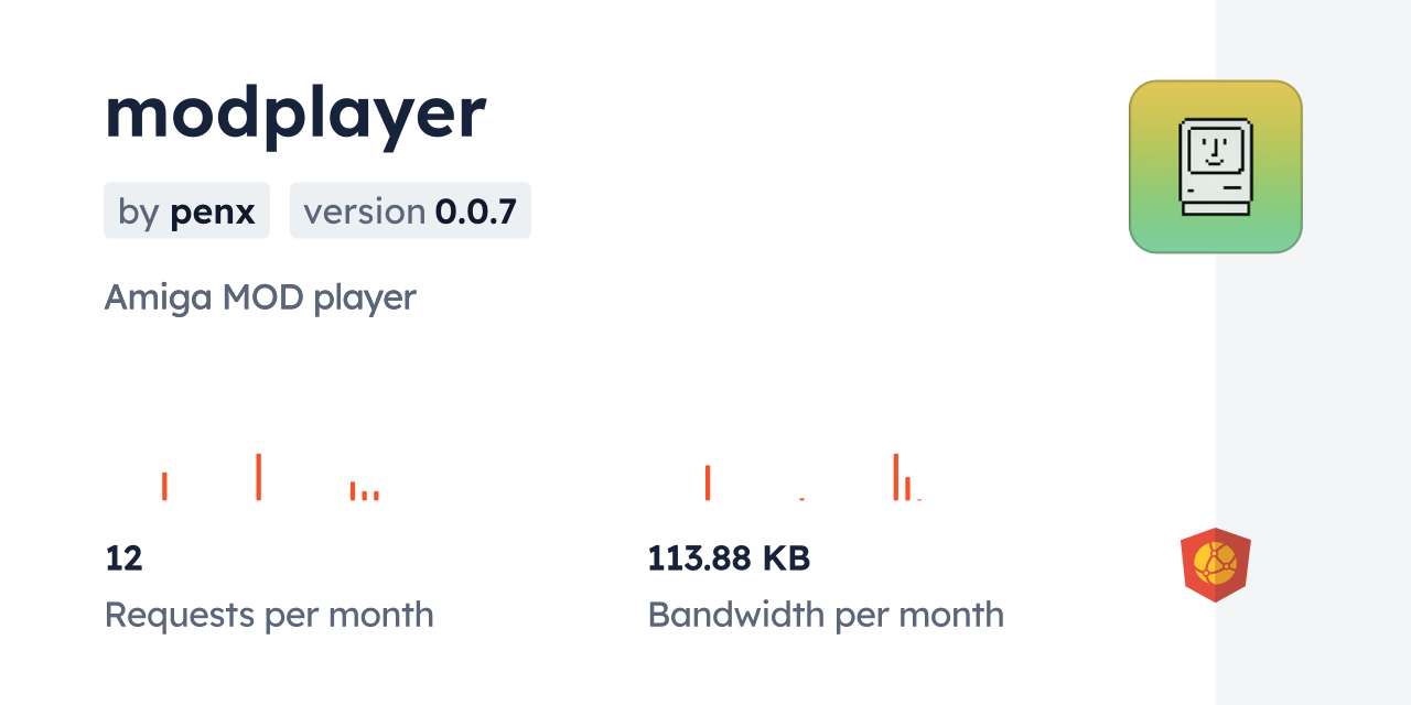 Modplayer online in javascript