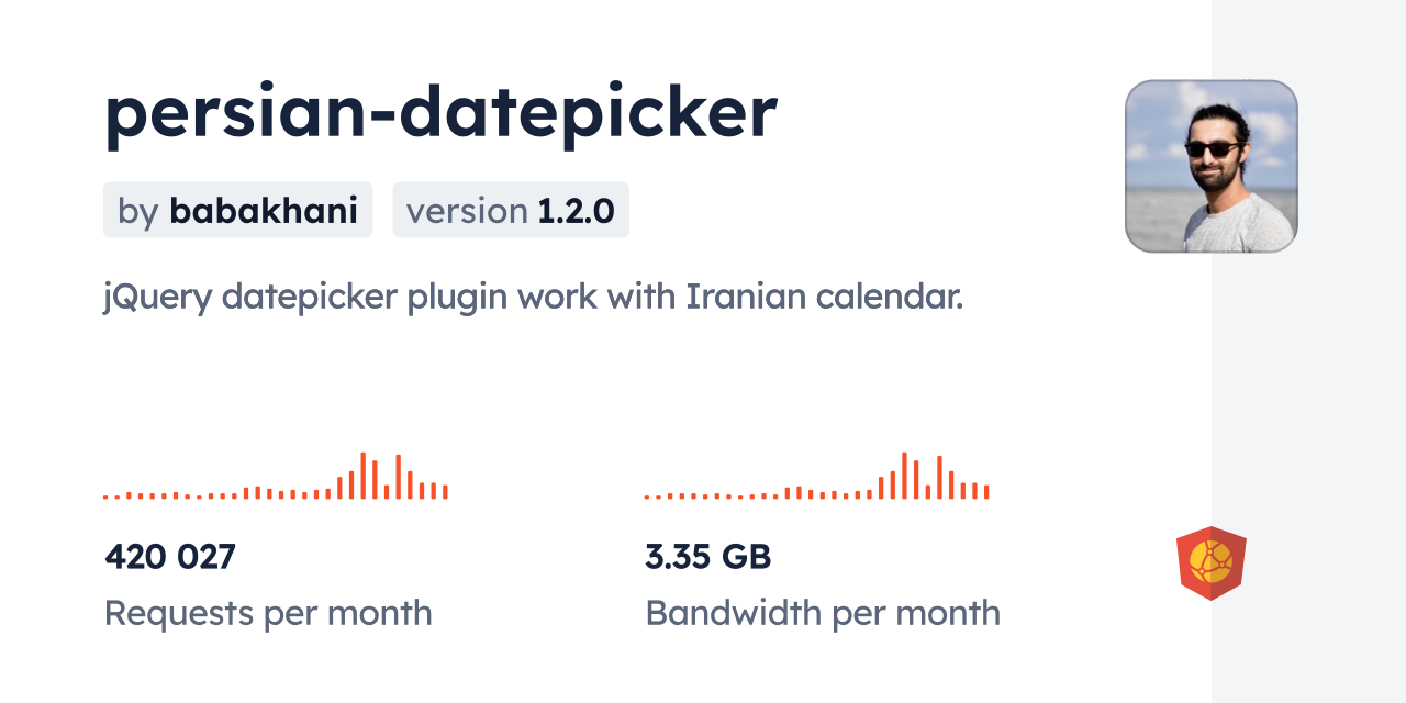 Persian Datepicker CDN By JsDelivr A CDN For Npm And GitHub