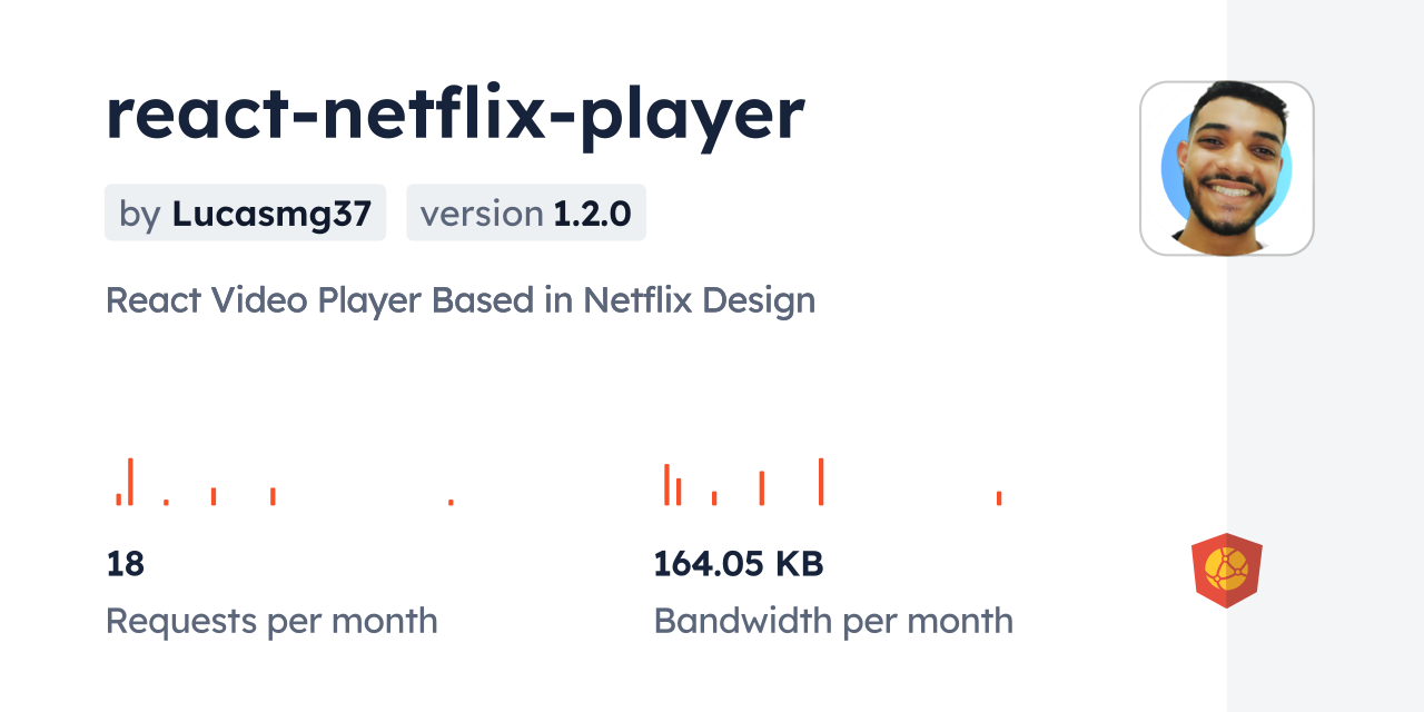 GitHub - Lucasmg37/react-netflix-player: The video player based in Netflix  Player