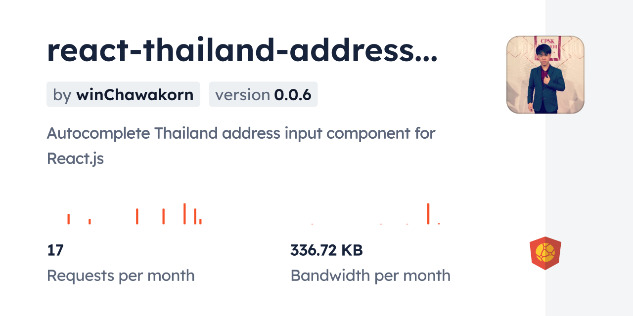 React-thailand-address-autocomplete CDN By JsDelivr - A CDN For Npm And ...