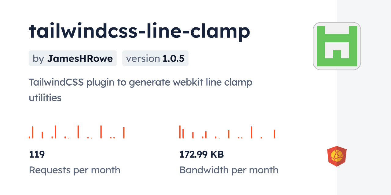 tailwindcsslineclamp CDN by jsDelivr A CDN for npm and GitHub