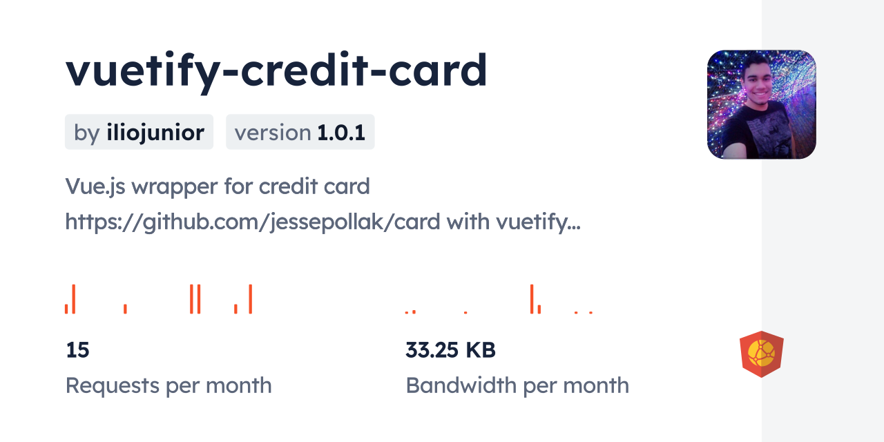 GitHub Hub/vuetify-credit-card: Component For Card , 47% OFF